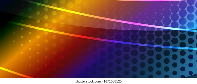 Fondo de onda abstracta de cristal brillante. Efecto de línea de movimiento dinámico. Ilustración vectorial para papel tapiz, pancarta, fondo, tarjeta, ilustración del libro, página de inicio