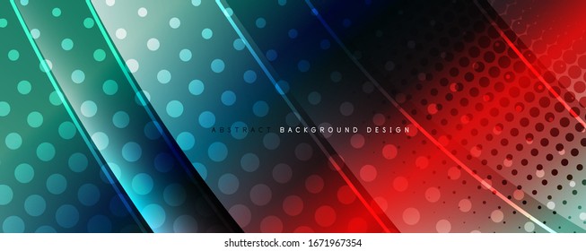 Shining glass abstract wave background. Dynamic motion line effect. Vector Illustration For Wallpaper, Banner, Background, Card, Book Illustration, landing page