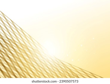 Leuchtender geometrischer Hintergrund