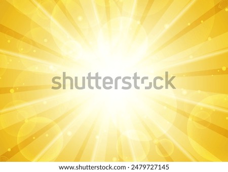 Shining gold radiant texture background
