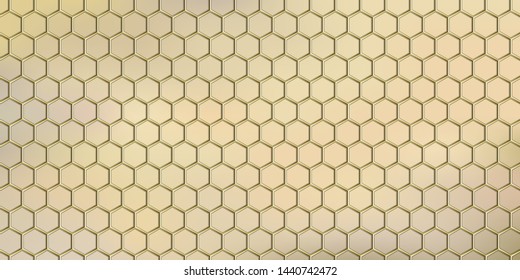 Shining golden background. Mosaic vector.