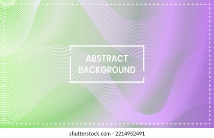 shining gradient with line pattern and frame. abstract, modern and colorful style. white, green and purple. great for background, wallpaper, card, cover, poster, banner or flyer
