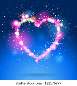 Shining heart