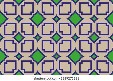 Shining illustration with lines on abstract template. Luxury Geometric Pattern with art deco ornament.