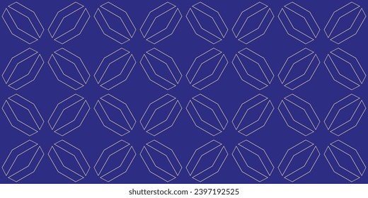 Shining illustration with lines on abstract template. Luxury Geometric Pattern with art deco ornament. A seamless background.