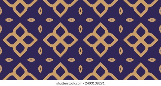 Shining illustration with lines on abstract template. Luxury Geometric Pattern with art deco ornament. A seamless background