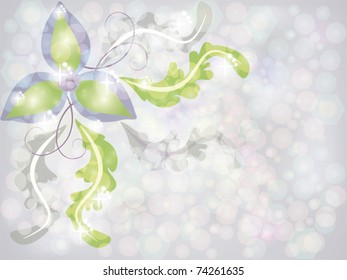 shining a light background