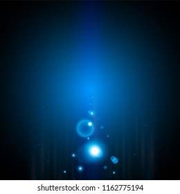 Shining lights, abstract background, Abstract concept, Vector illustration background.