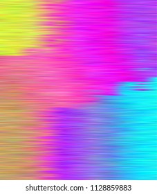 Shining lines, stripes. Abstract Northern lights, serpentine. Bright gradient background with shimmering. Metal surface. Vector illustration
