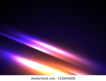 Shining lines. violet wallpaper. Simple design.