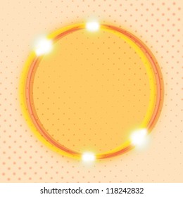 shining rings. background eps10