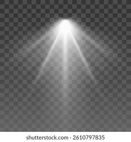 Shining star light effect with diagonal rays, smooth glow, realistic sparkle overlay, soft luminescence, transparent glow effect, elegant and subtle digital lighting design, minimalistic shimmer