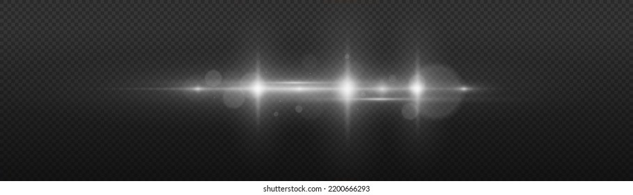 Shining star, sun particles and sparks with highlight effect, golden lights bokeh glitter and sequins. Transparent golden light flare and sparkles set, vector. Effect glare, lines, white explosion.
