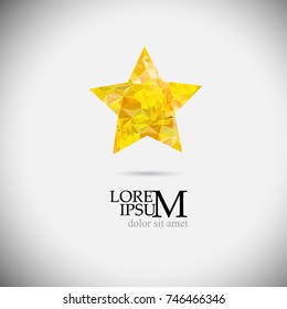 shining star. Vector