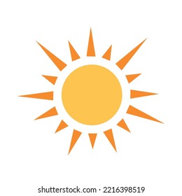 sol brillante, icono de sol esférico, marco de texto de dibujos animados, varias burbujas circulares de voz, conversación