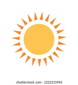 shining sun, spherical sun icon,cartoon text frame,Various circular speech bubbles, conversation