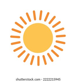 shining sun, spherical sun icon,cartoon text frame,Various circular speech bubbles, conversation