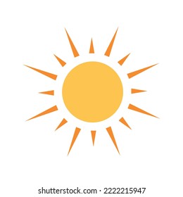 shining sun, spherical sun icon,cartoon text frame,Various circular speech bubbles, conversation