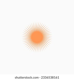 Shining Sun vector design graphic resource