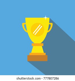 Shining Trophy Cup Sports Awards Vector Stock Vector (Royalty Free ...