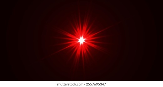 Shining vector golden sun with light effects.Sun.	