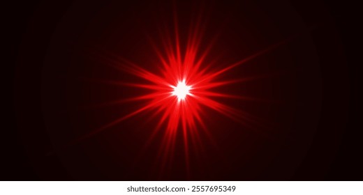 Shining vector golden sun with light effects.Sun.	