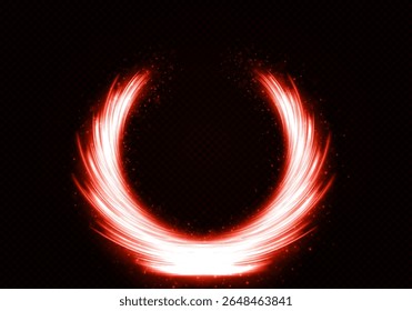 Présentation brillante du produit, cérémonie de remise des prix avec des rayons ou des ailes. Prix étincelant avec des rayons lumineux scintillants et des particules scintillantes. 