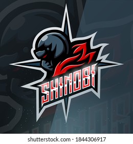 Shinobi mascot esport logo design