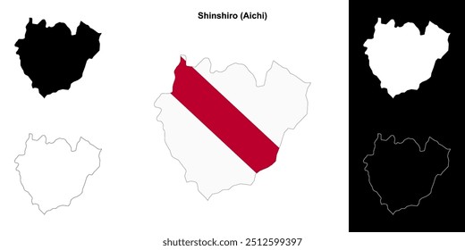 Shinshiro (Aichi) Gliederungsplan