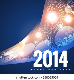 shiny 2014 happy new year design