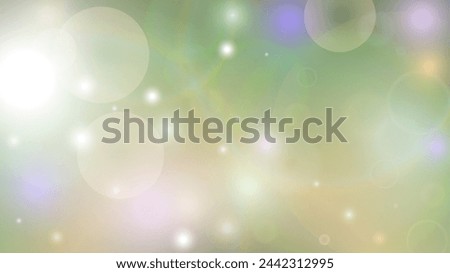 Shiny  Abstract Defocused Bokeh Circles Background Design.  Christmas snowfall Vector Horizontal Illustration. Cosmic Print. Glitter confetti. Good for Banners, Posters, Covers, Flyers, Cards.