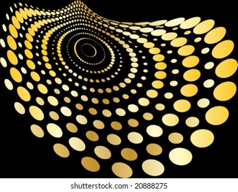 shiny abstract dots background