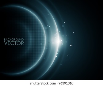 shiny abstract vector background