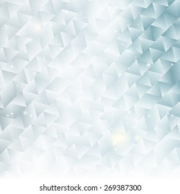 Shiny Abstract Vibrant Background. Vector Random Lights Geometric Texture.