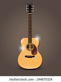 Shiny Acoustic Guitar Orchestra Model