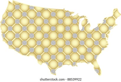 mapa centroamericano brillante