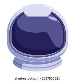 Shiny astronaut helmet with a dark visor, evoking the mysteries and adventures of space travel