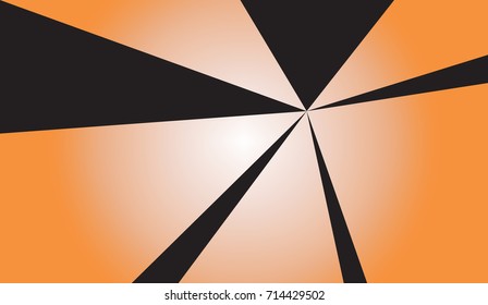 Shiny background with black shapes.