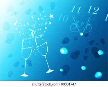 Shiny  Background for Greetings Card