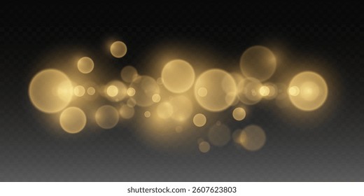 Shiny background of lights and bokeh. Light sparkles of light and blur.