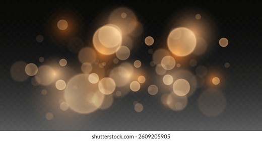 Shiny background of lights and bokeh. Light sparkles of light and blur.