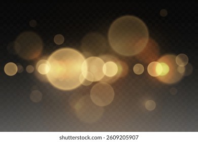 Shiny background of lights and bokeh. Light sparkles of light and blur.