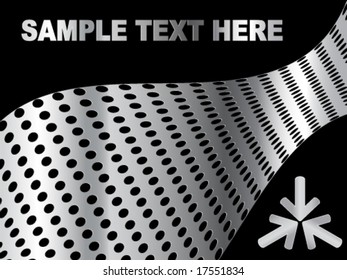 shiny background sample text here