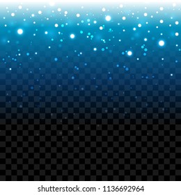 Shiny background with transparent effect