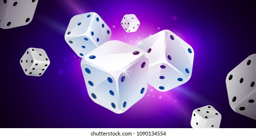Un fondo brillante con los índices de juego blancos sobre el azul oscuro. Juego de casino. Póquer, solapas de mesa