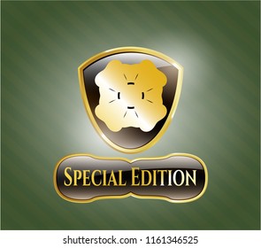  Shiny badge with four leaf clover icon and Special Edition text inside