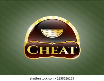  Shiny badge with watermelon icon and Cheat text inside