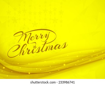 Shiny beautiful Merry Christmas background design. vector illustration
