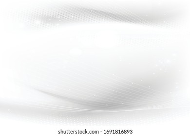 Maravillosas y hermosas olas de fondo blanco con medio tono Fondo