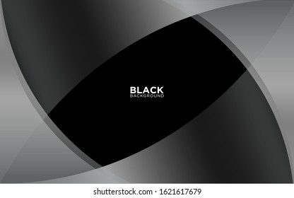 Shiny black business background. Vector Illustration